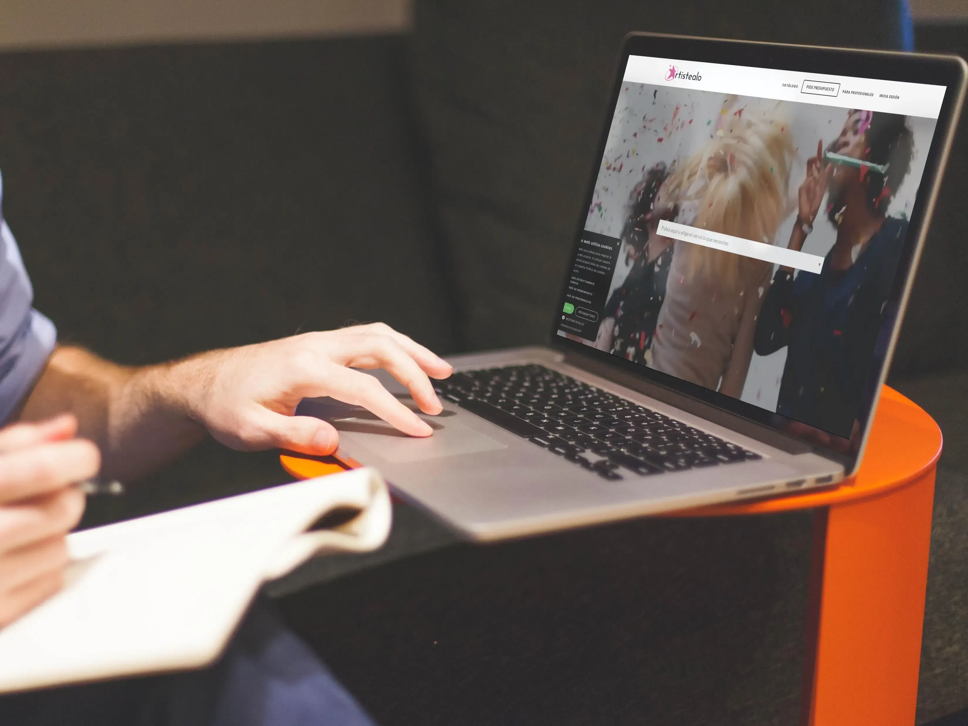 Encuentra todo tipo de artistas, servicios y proveedores para eventos o celebraciones.