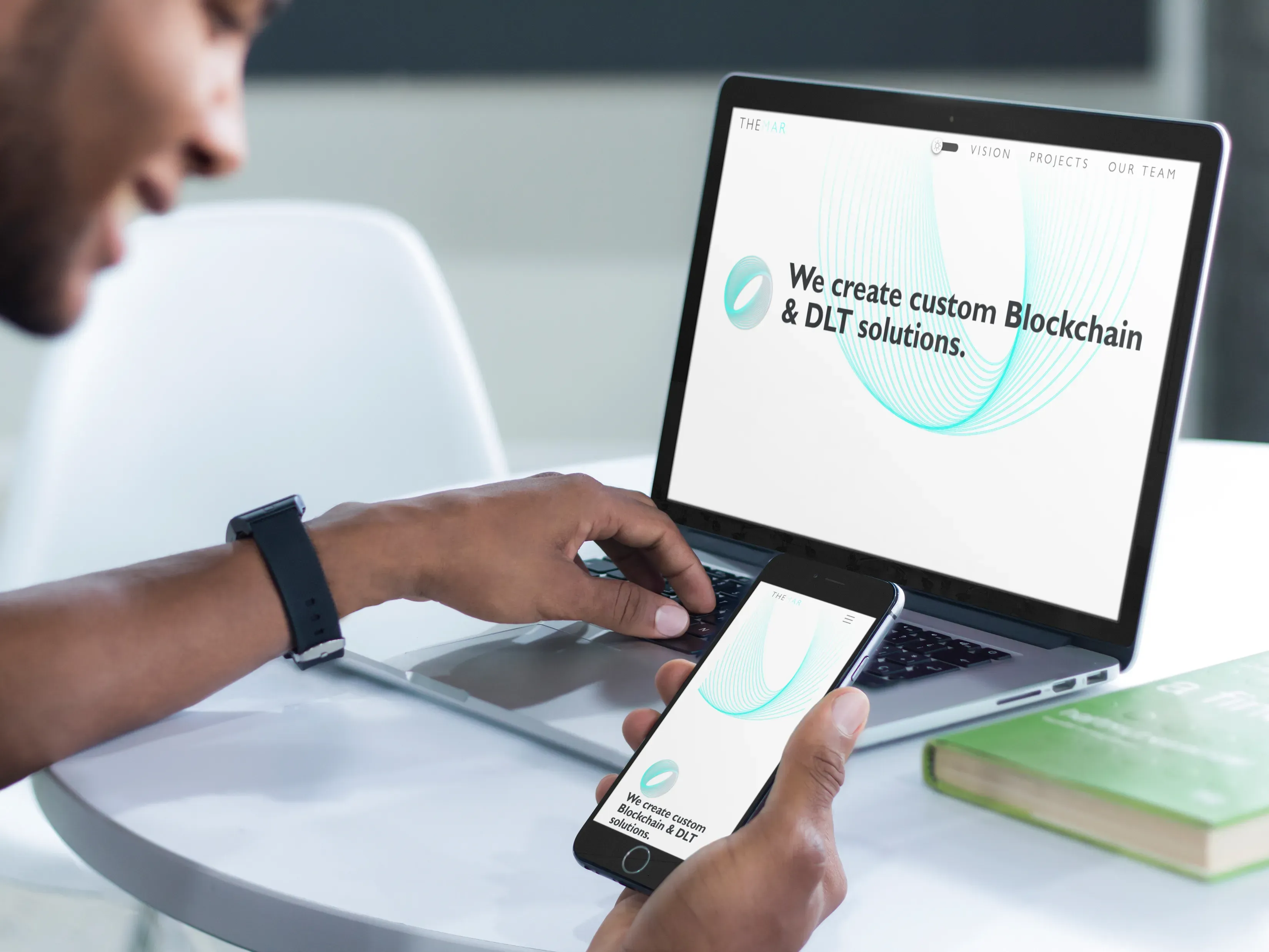 Themar es una empresa que desarrolla soluciones personalizadas de proyectos Blockchain y DLT.