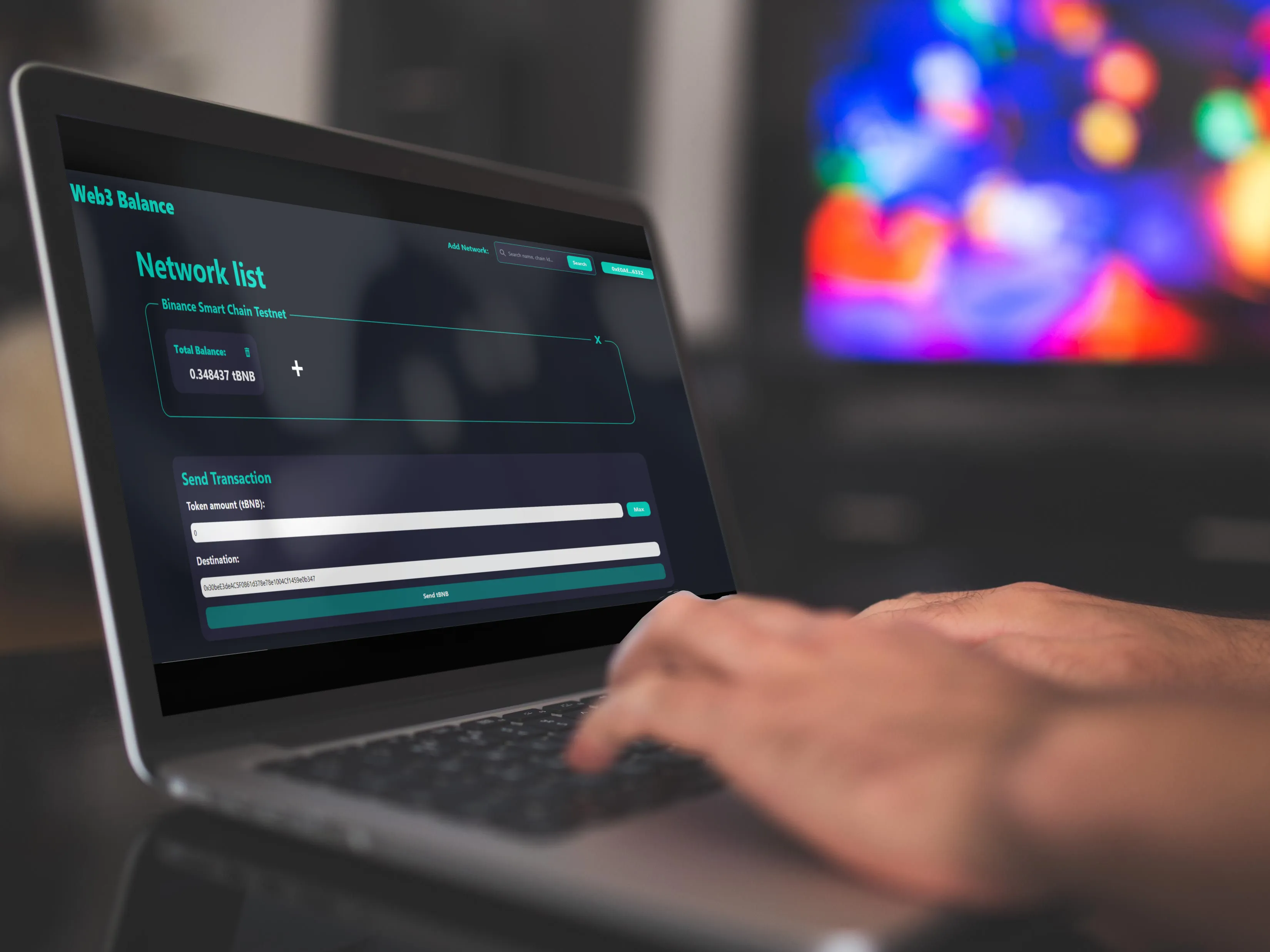 dApp de código abierto especializada en previsualizar el balance de tu Metamask y gestionar tokens de forma rápida y sencilla.